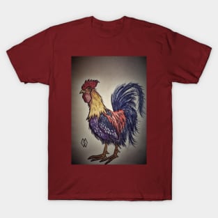 Colorful Rooster T-Shirt